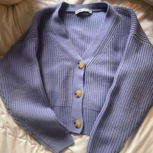 zara chunky knight sweater